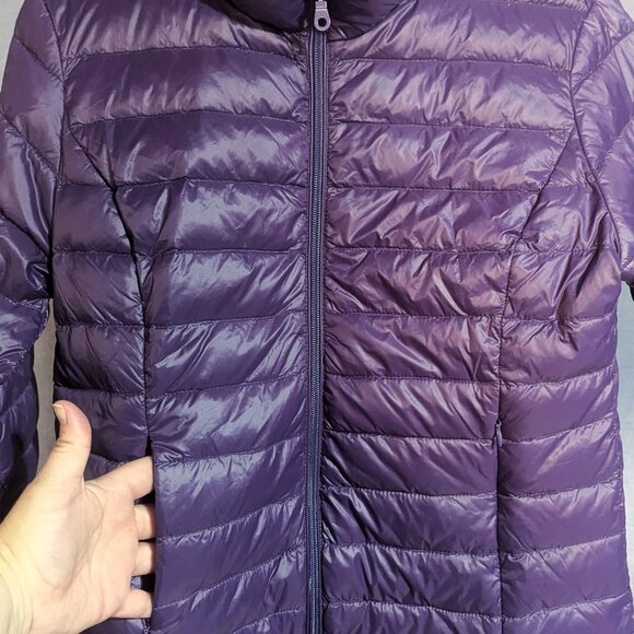 NuAge Sport Puffer Jacket Purple (Small) - Picture 8 of 12